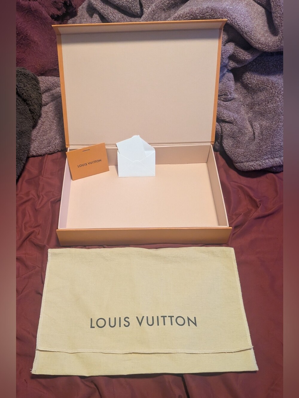 Louis Vuitton Complete SLG Wallet Pochette Box Dust Bag Card Envelope Gift Set